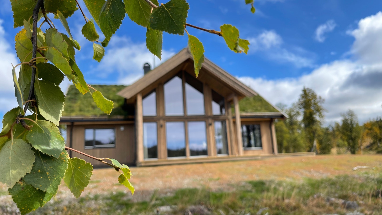 Saltdalshytta sin visningshytte som ligger på tomteområdet Galleribilde