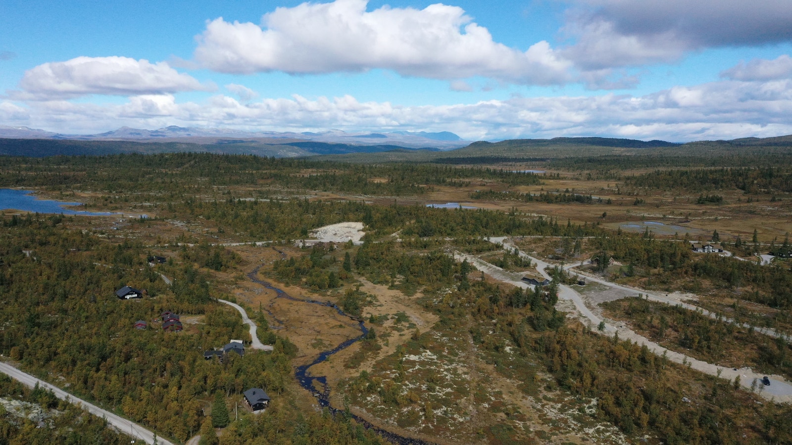 Dronebilde Galleribilde