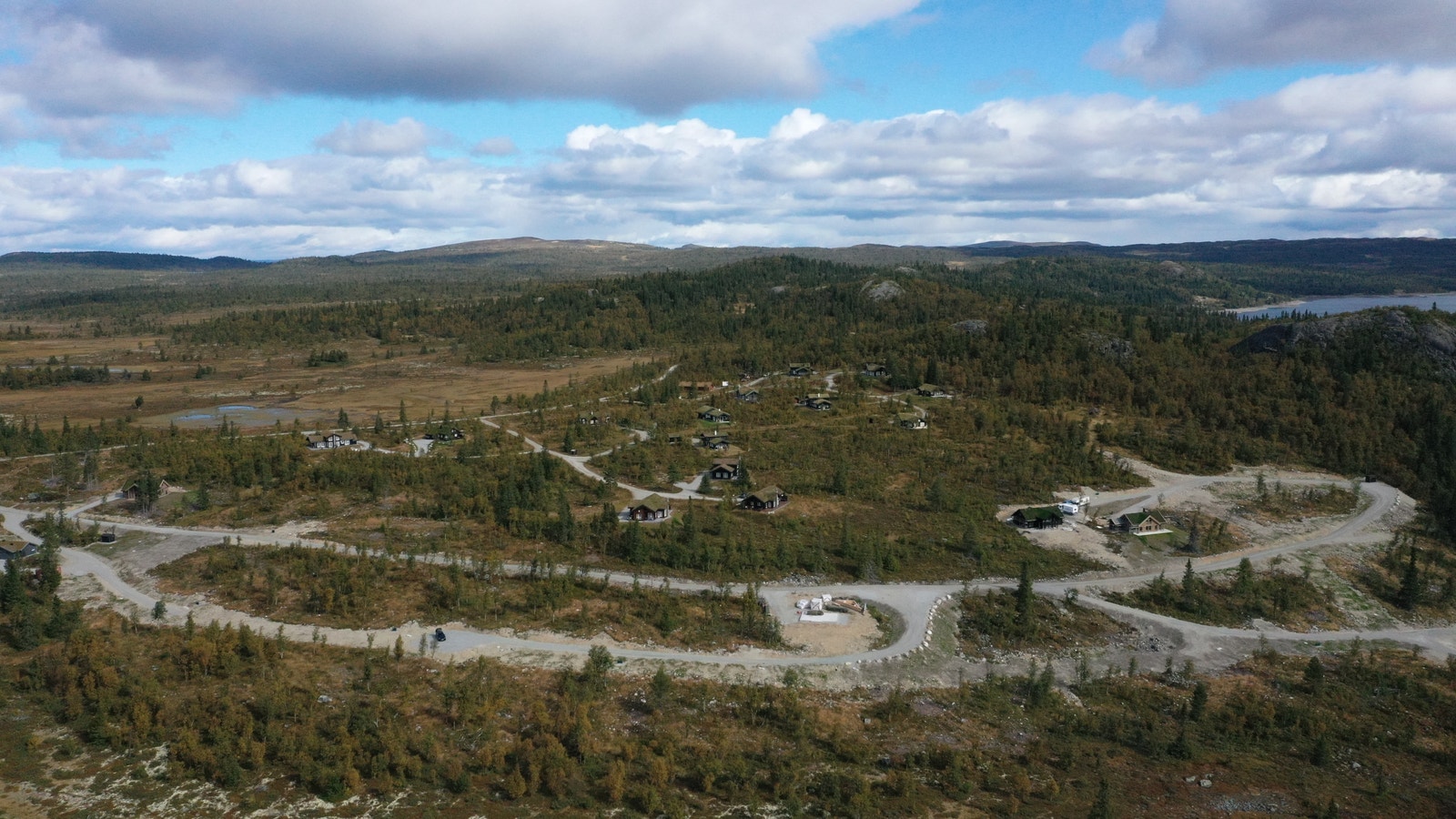 Dronebilde Galleribilde