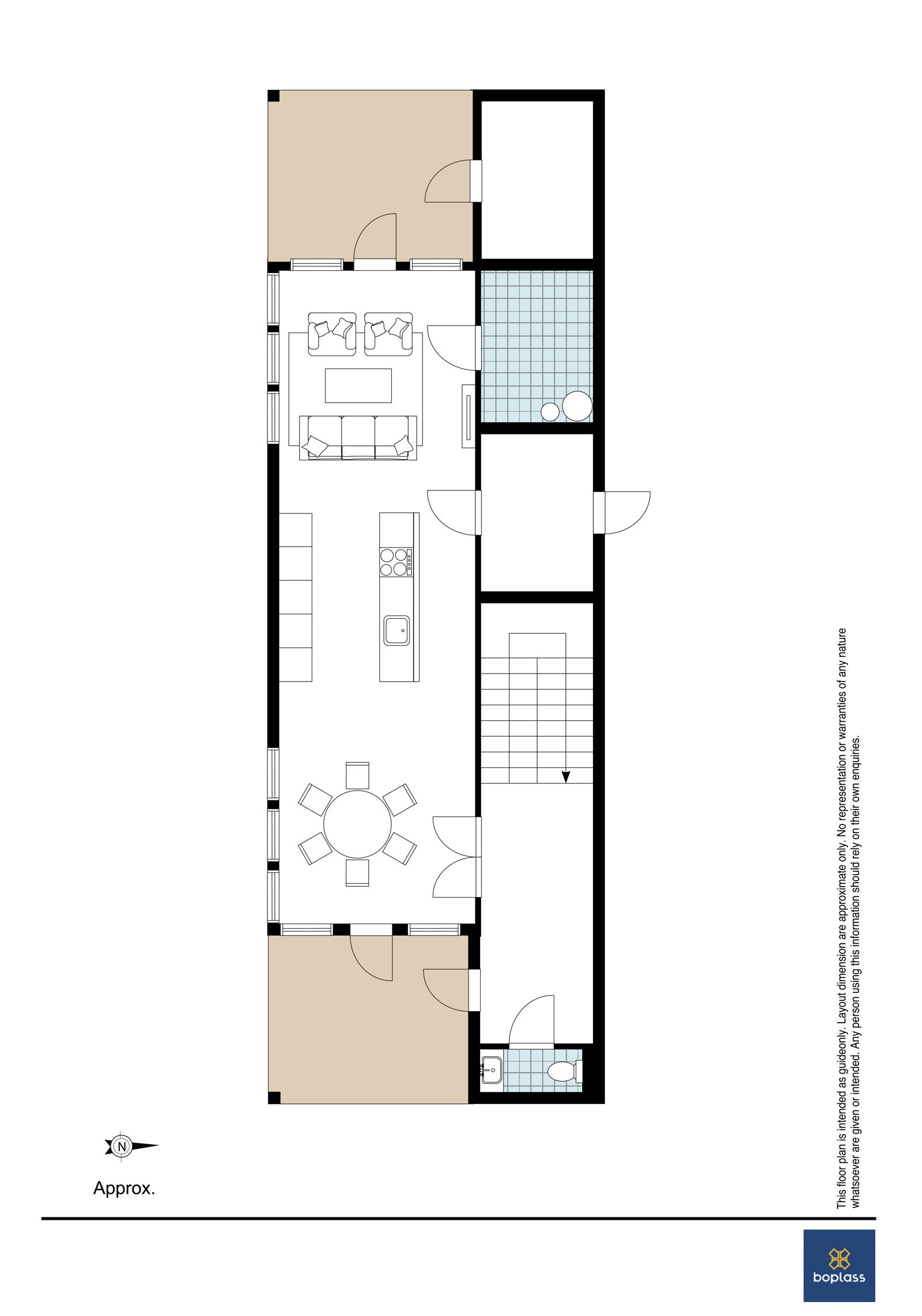 Plantegning - 1.etasje Galleribilde