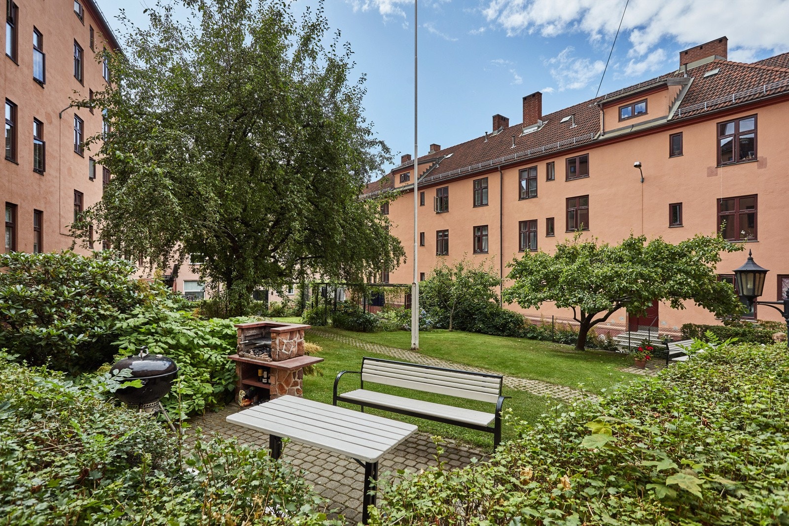 Borettslaget er kjent for sitt gode miljø og sine to flotte og lukkede bakgårder. (arkivbilde) Galleribilde