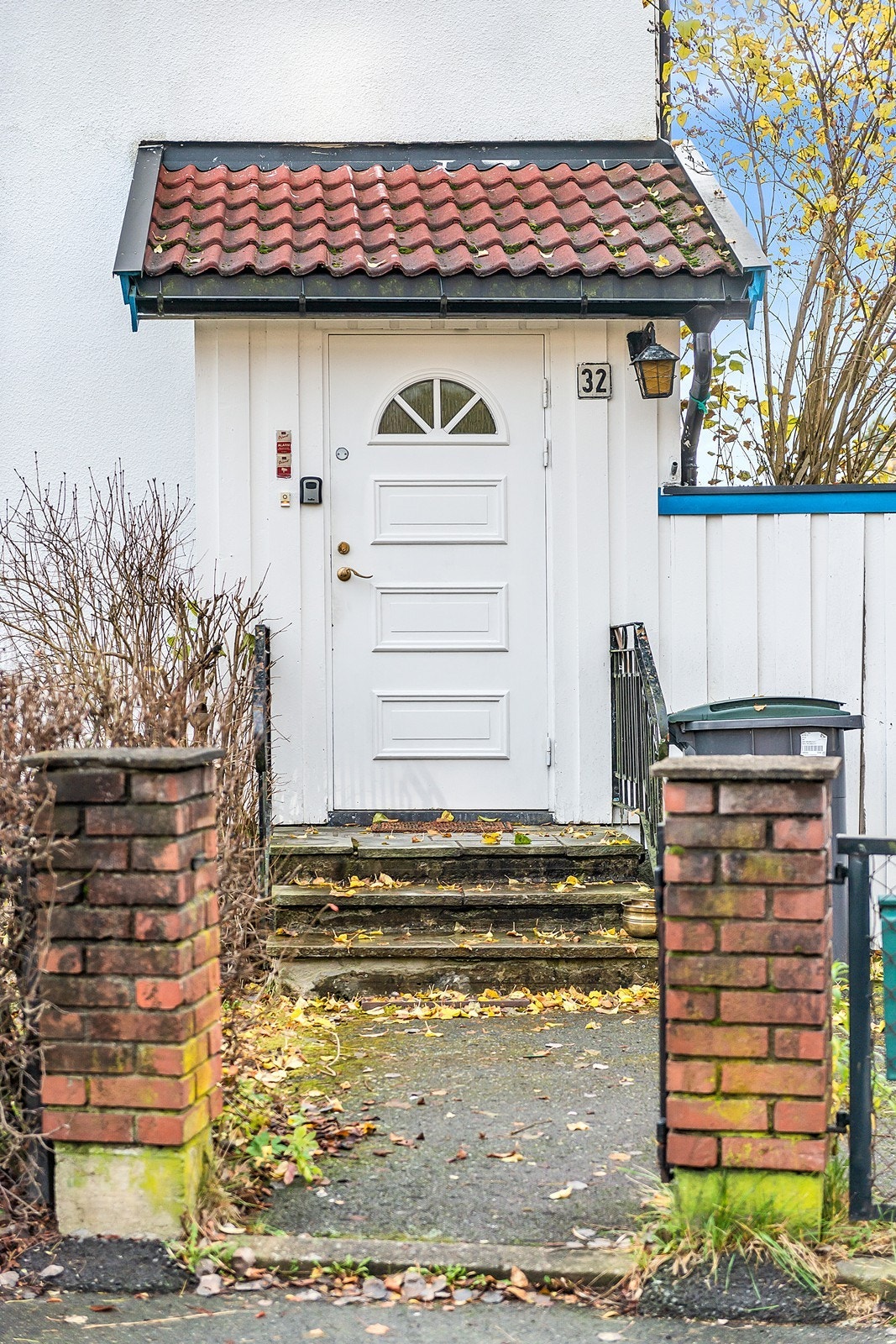 Et hyggelig inngangsparti. Galleribilde