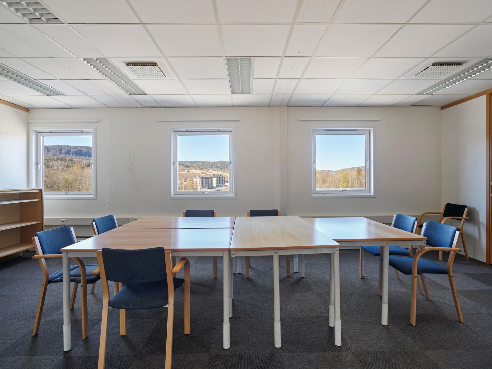 Flott utsikt og god profilering fra motorveien. Galleribilde