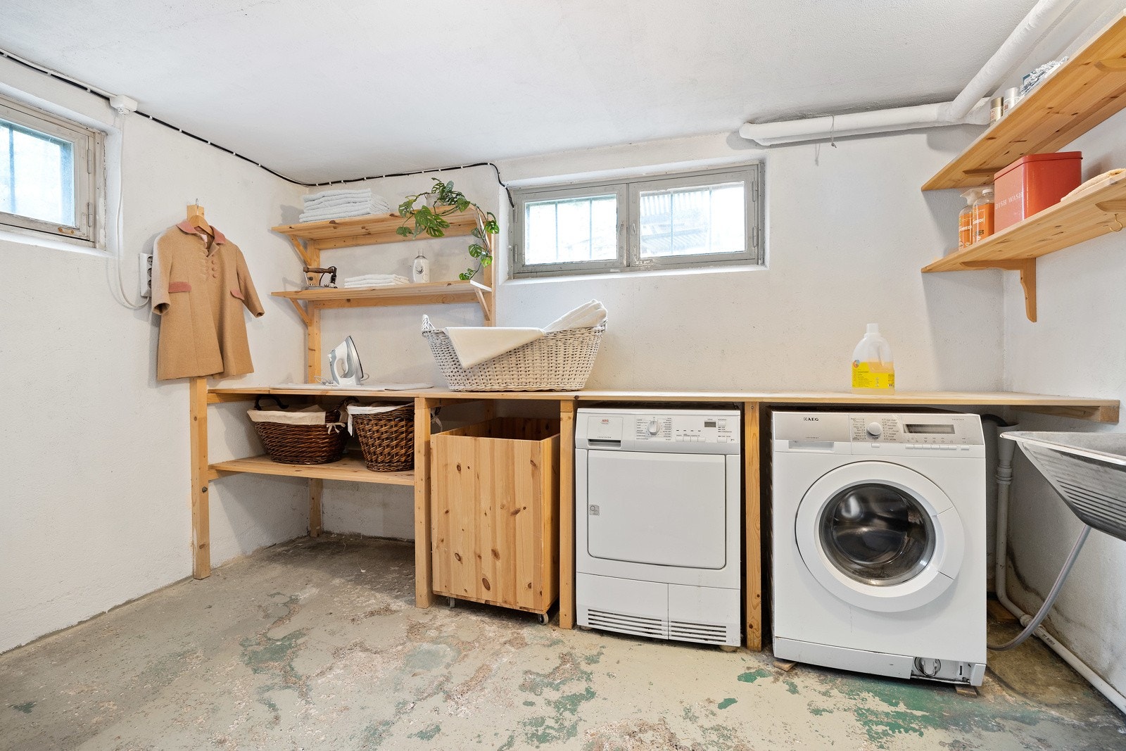 vaskerom i u.etasje Galleribilde