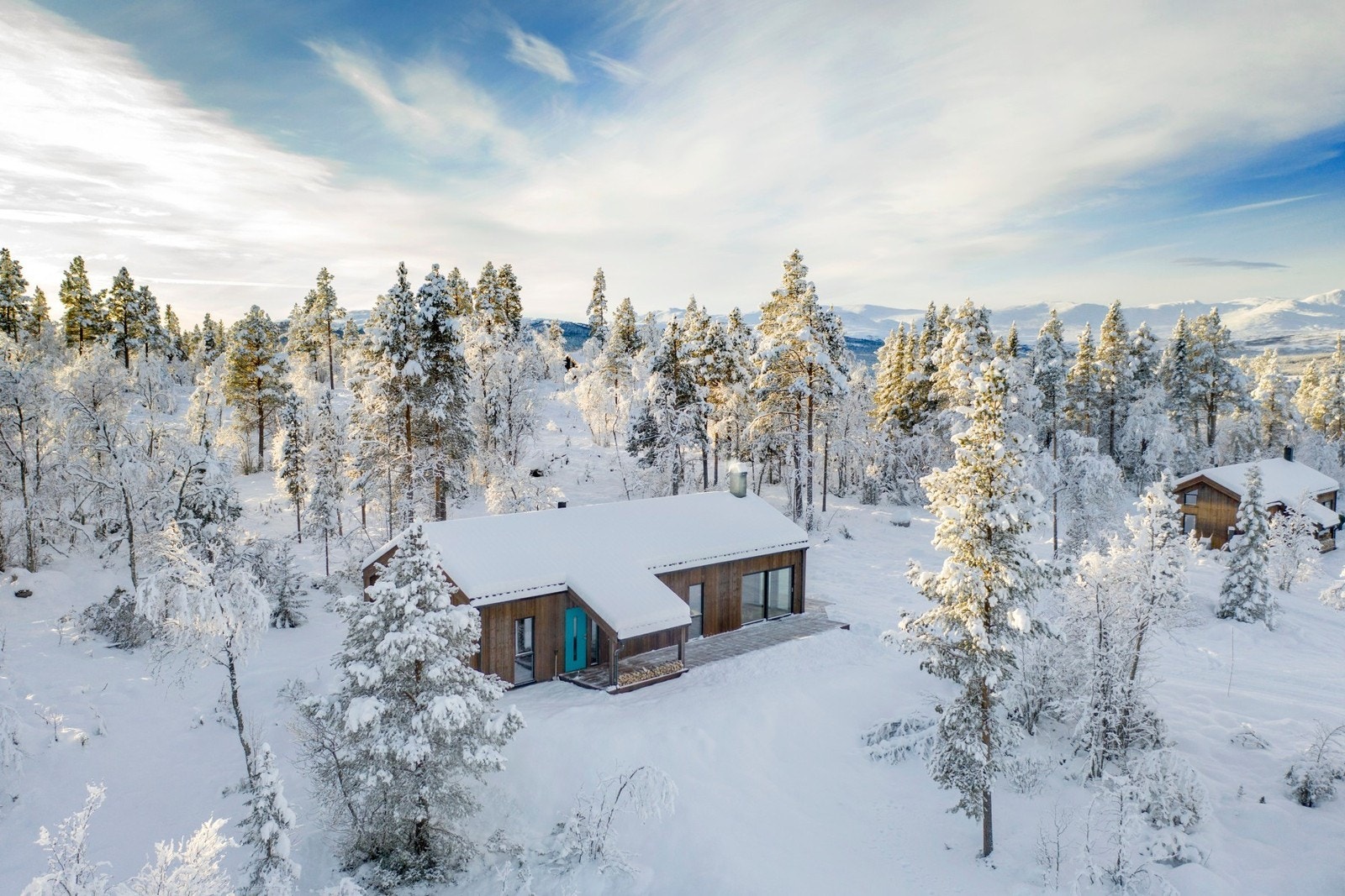 Hyttene fra Trend-serien tar utgangspunkt i norsk seterkultur. Galleribilde