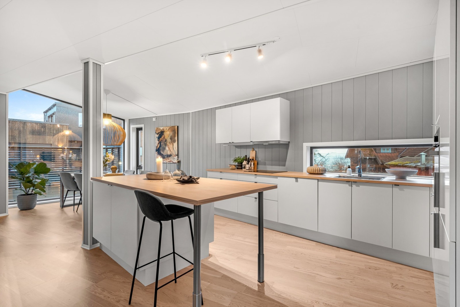 Nydelig kjøkken fra Sigdal som har fått TG0 av takstmann. Galleribilde