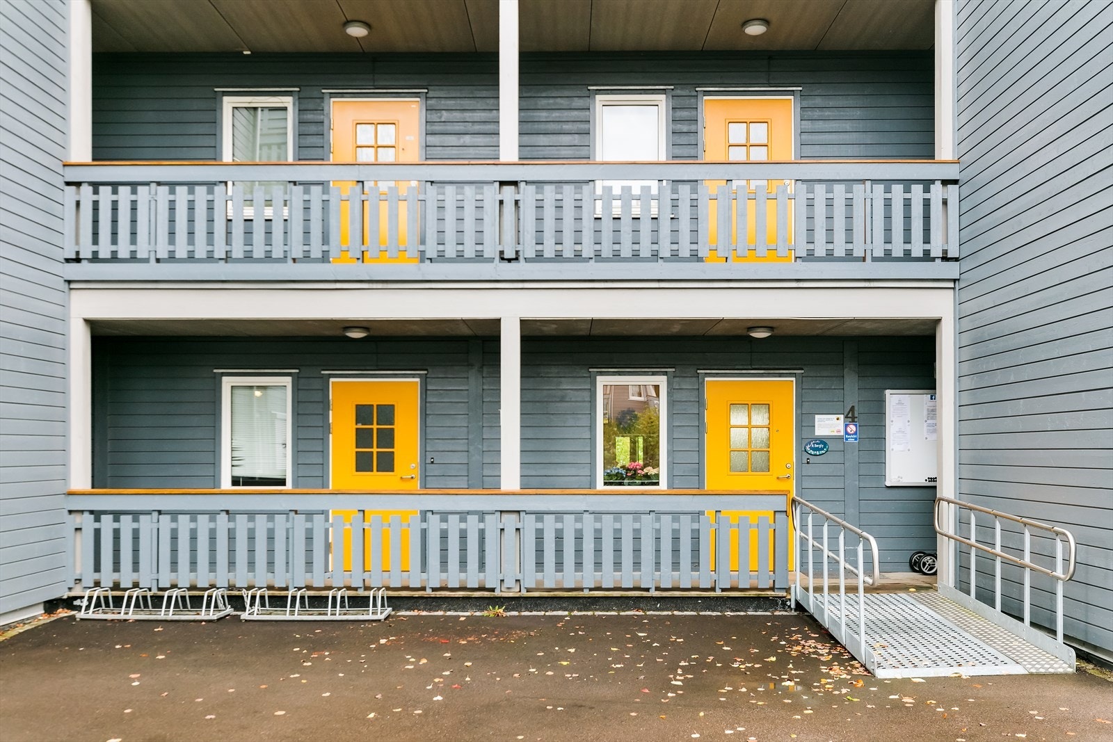 Borettslaget består av 111 andelsleiligheter, fordelt på fire bygninger, alle med byggeår 2006. Galleribilde