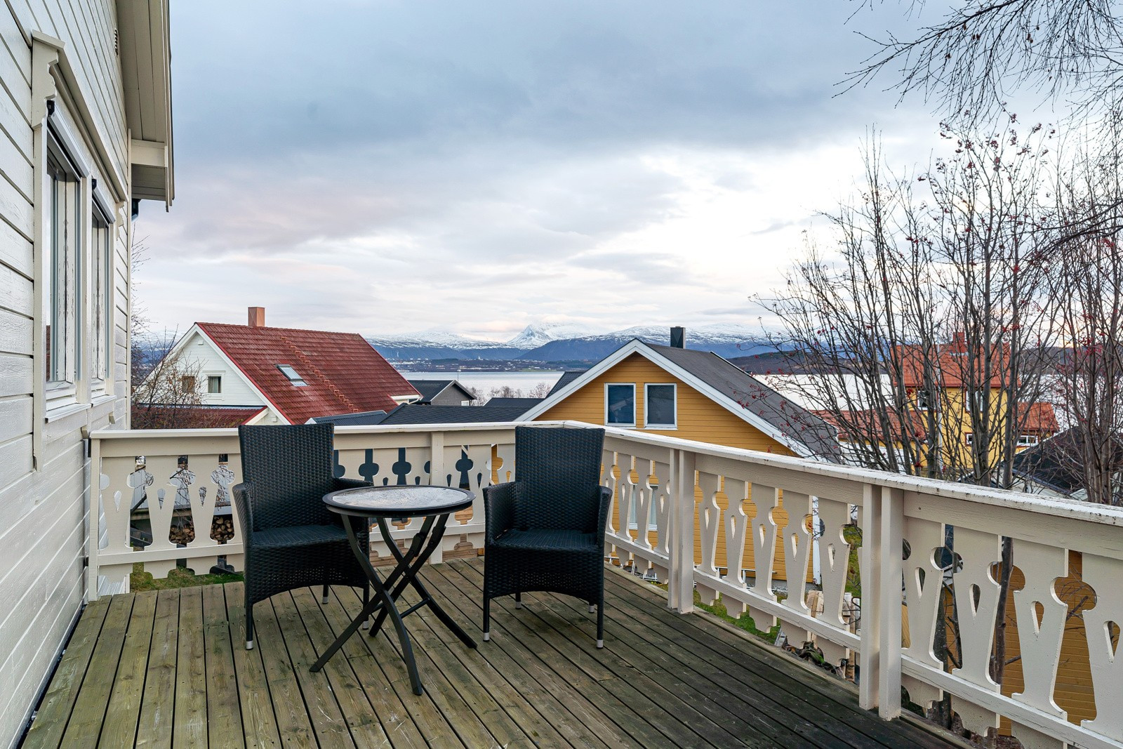 Herlig å nyte en god kopp kaffe her i sommerhalvåret