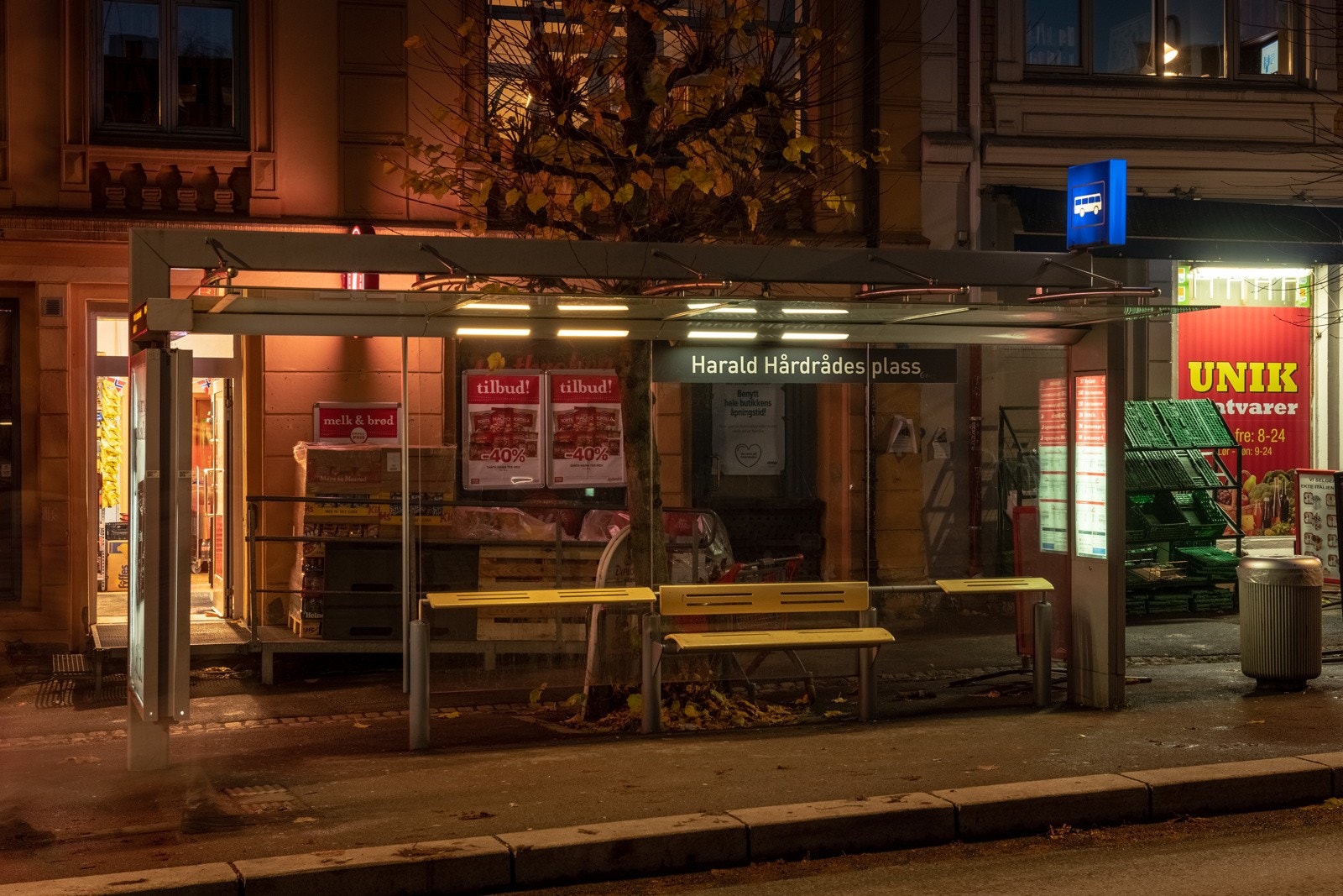 Meget praktisk med busstopp er rett ved. Galleribilde