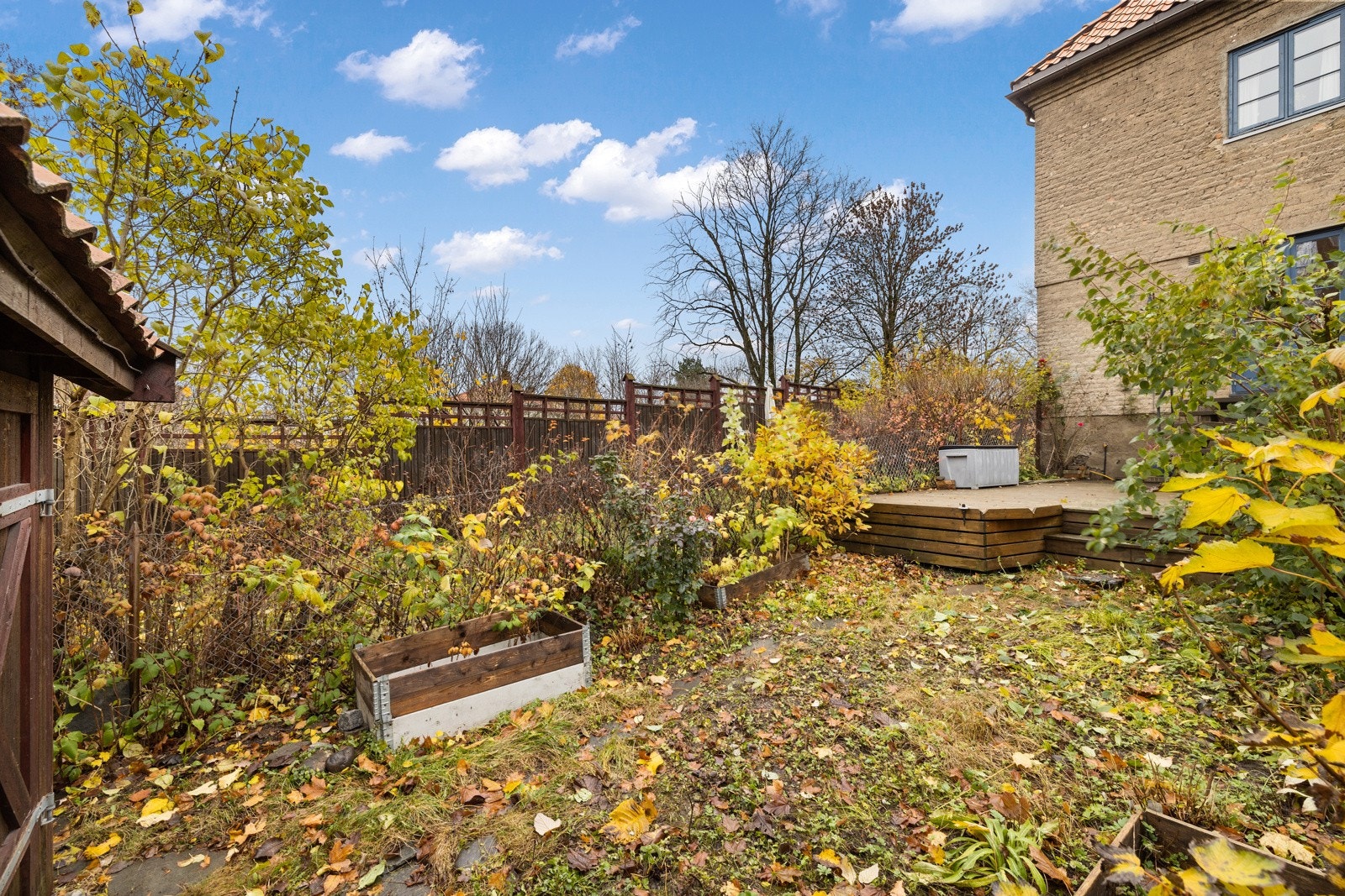 Her ligger alt til rette for at dere kan skape en egen, grønn oase. Galleribilde