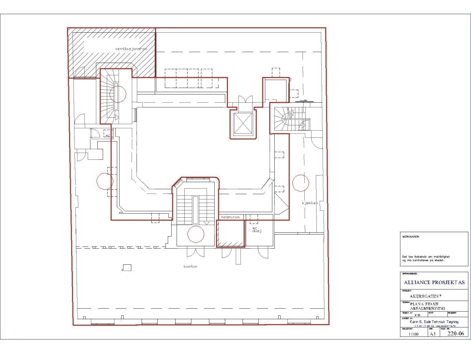 6 etasje
372 kvm - hel etasje Galleribilde