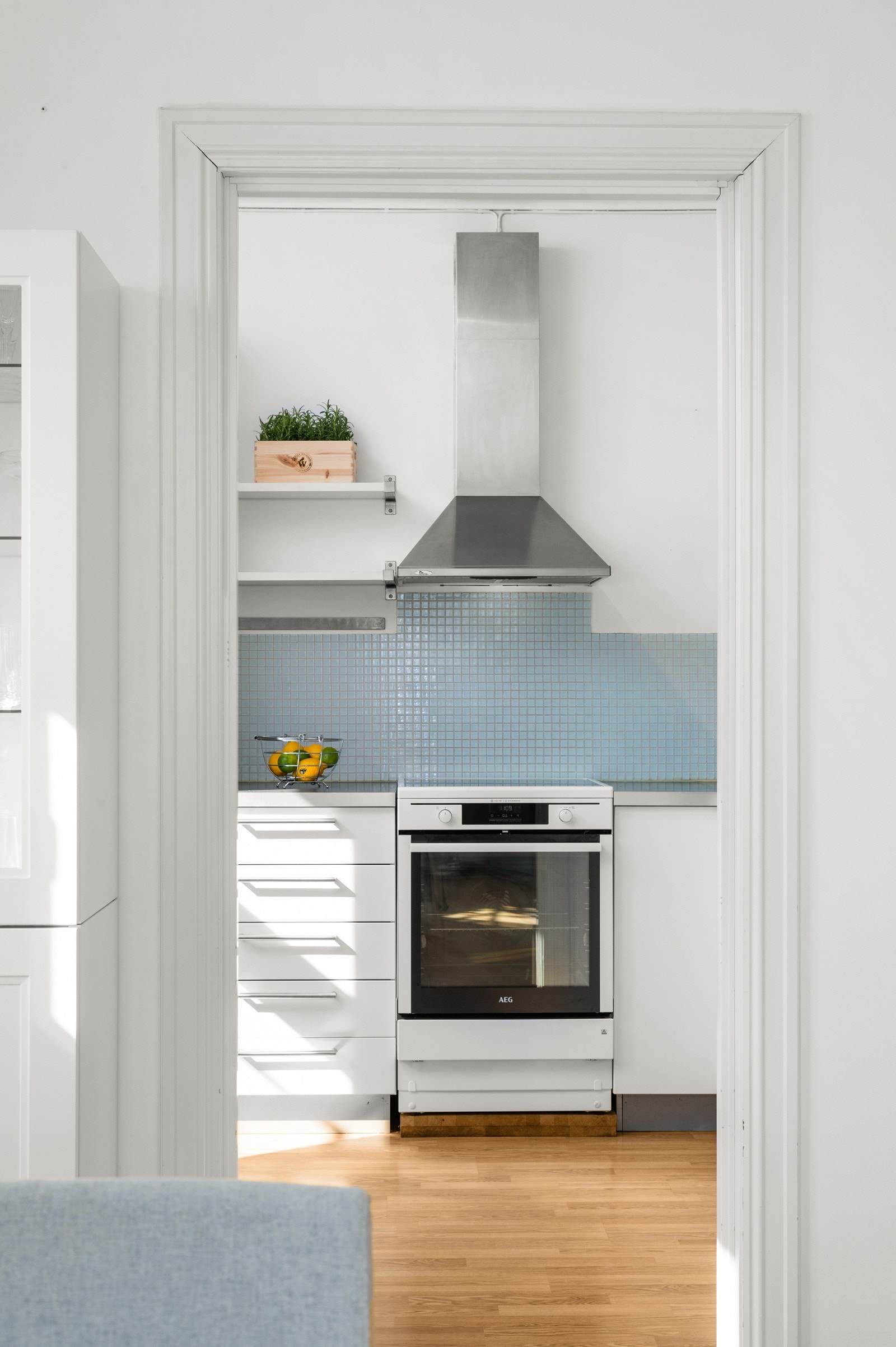 - Kjøkkenet sett fra stuen - Galleribilde