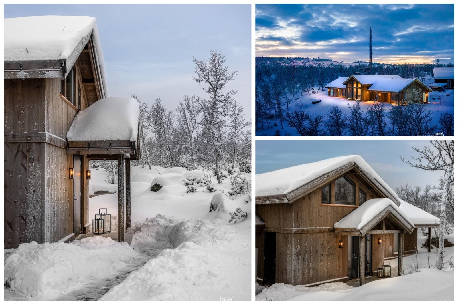 Inspirasjonsbilder eksteriør fra lignende hytte - Ikke å regne som beskrivelse av leveranse Galleribilde