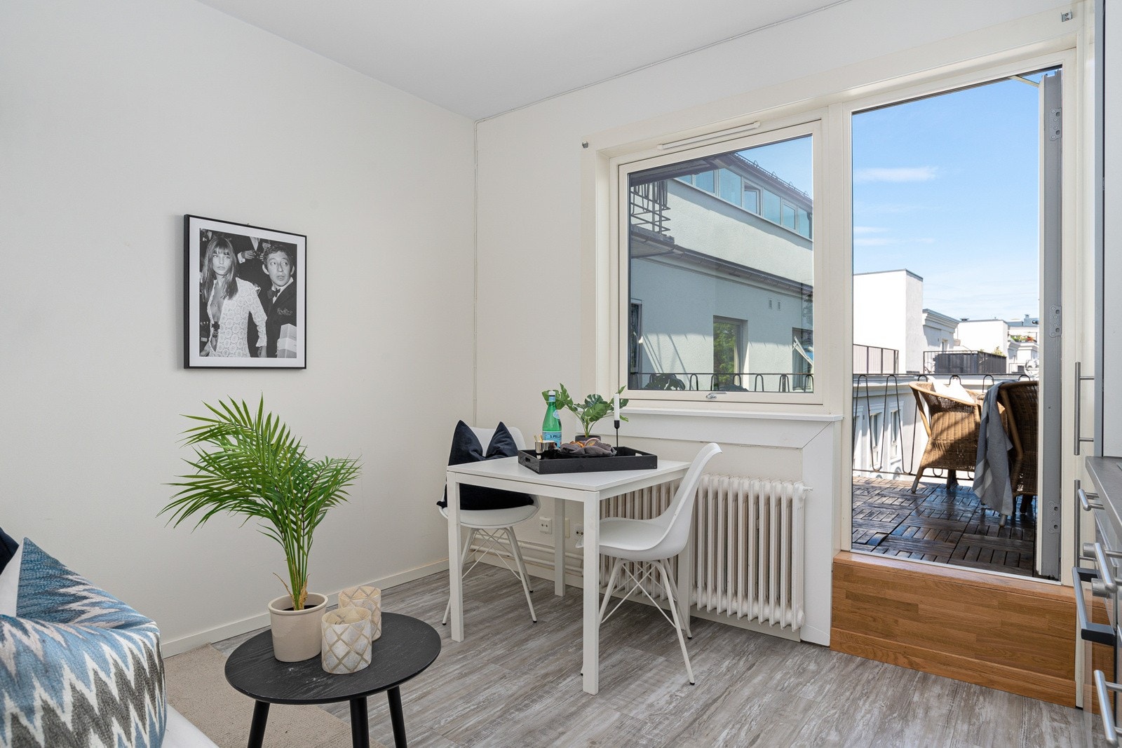 Terrasse på 20 kvm rett utenfor leiligheten Galleribilde