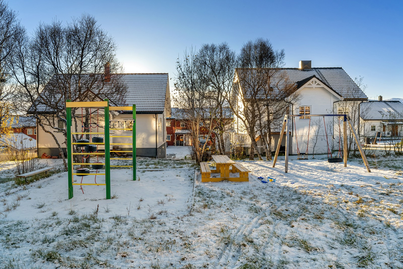Friområde som grenser til eiendommen