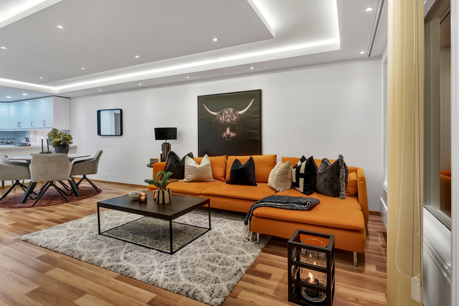 Breigata 21 er en meget pen 4-roms selveierleilighet i første etasje av en bygård fra 1988 Galleribilde