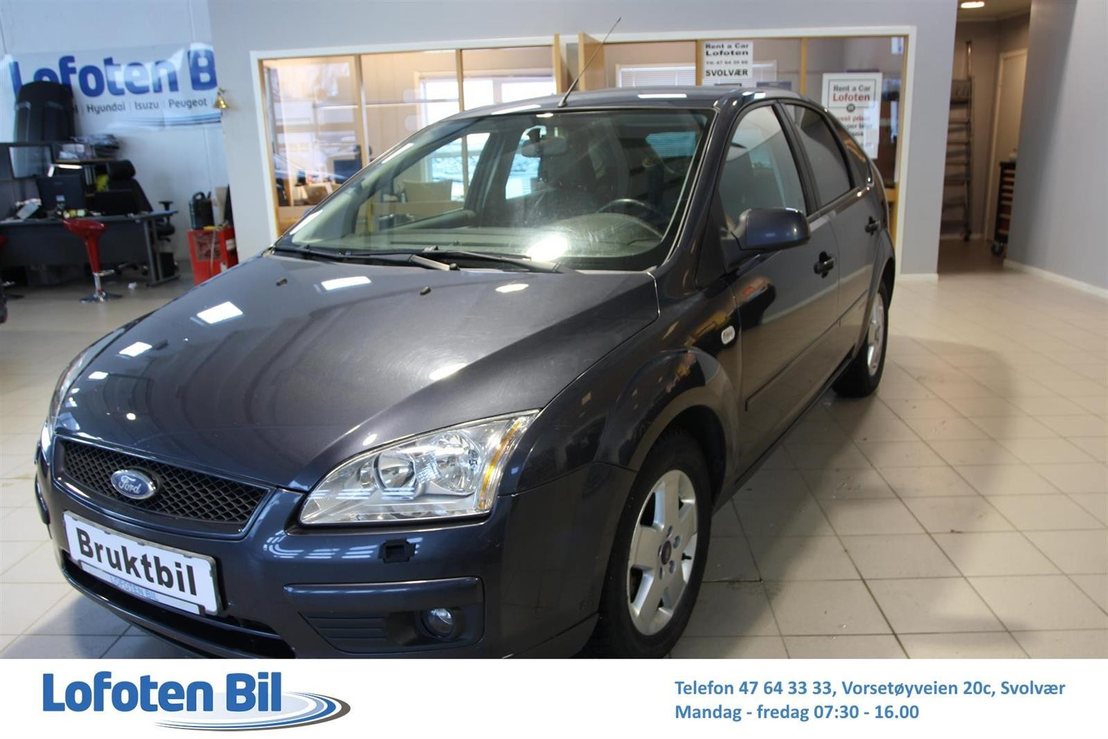 Ford Focus 1.6 TREND/COLLECTION TDCI Nye vinterpigg på alufelger.