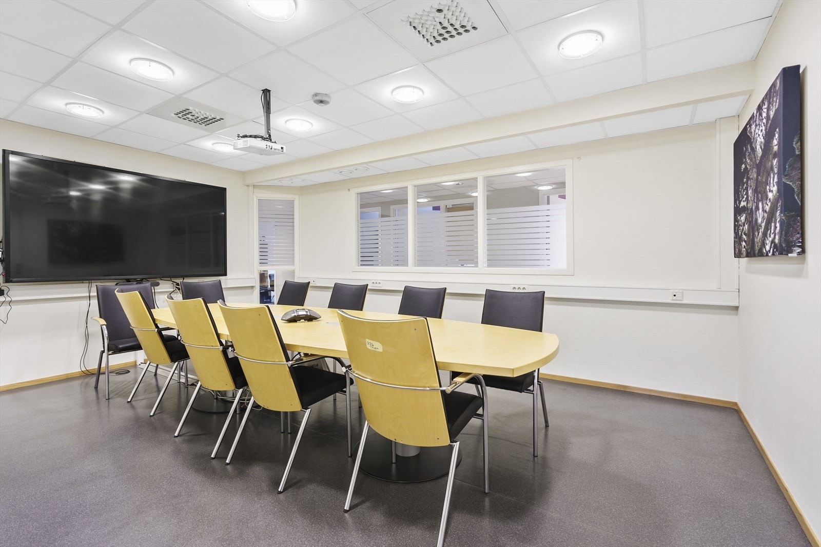 Stort møterom. Galleribilde