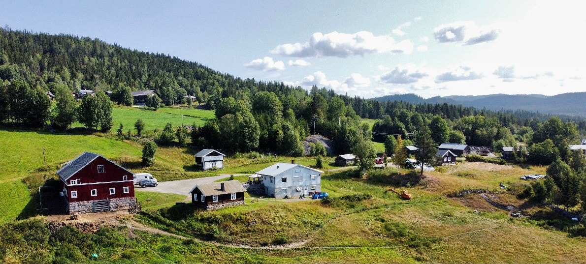 Leiligheten befinner seg i det hvite huset. Galleribilde