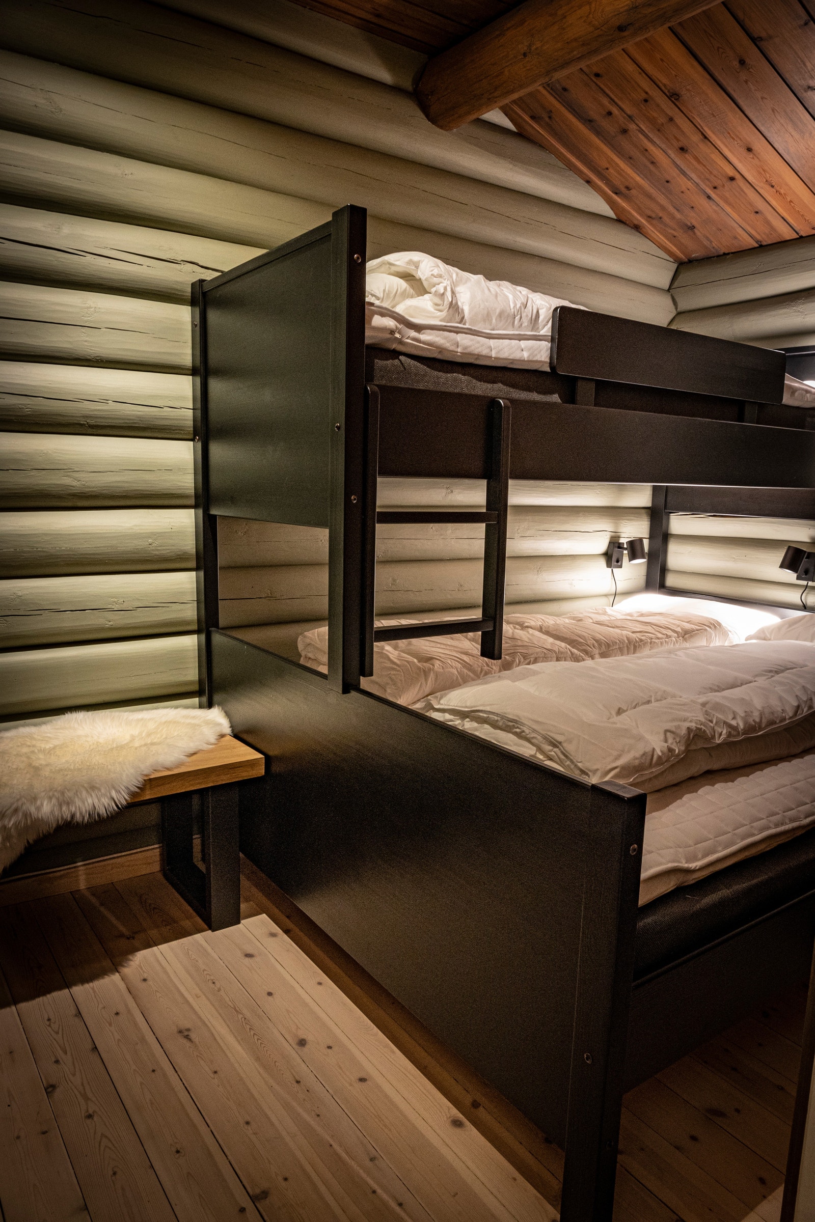Familiekøye 150 x 200 med overkøye 75x200 Galleribilde