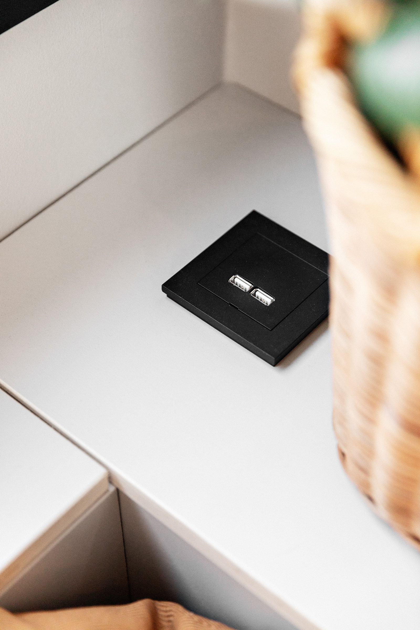 Detalj - USB-uttak Galleribilde