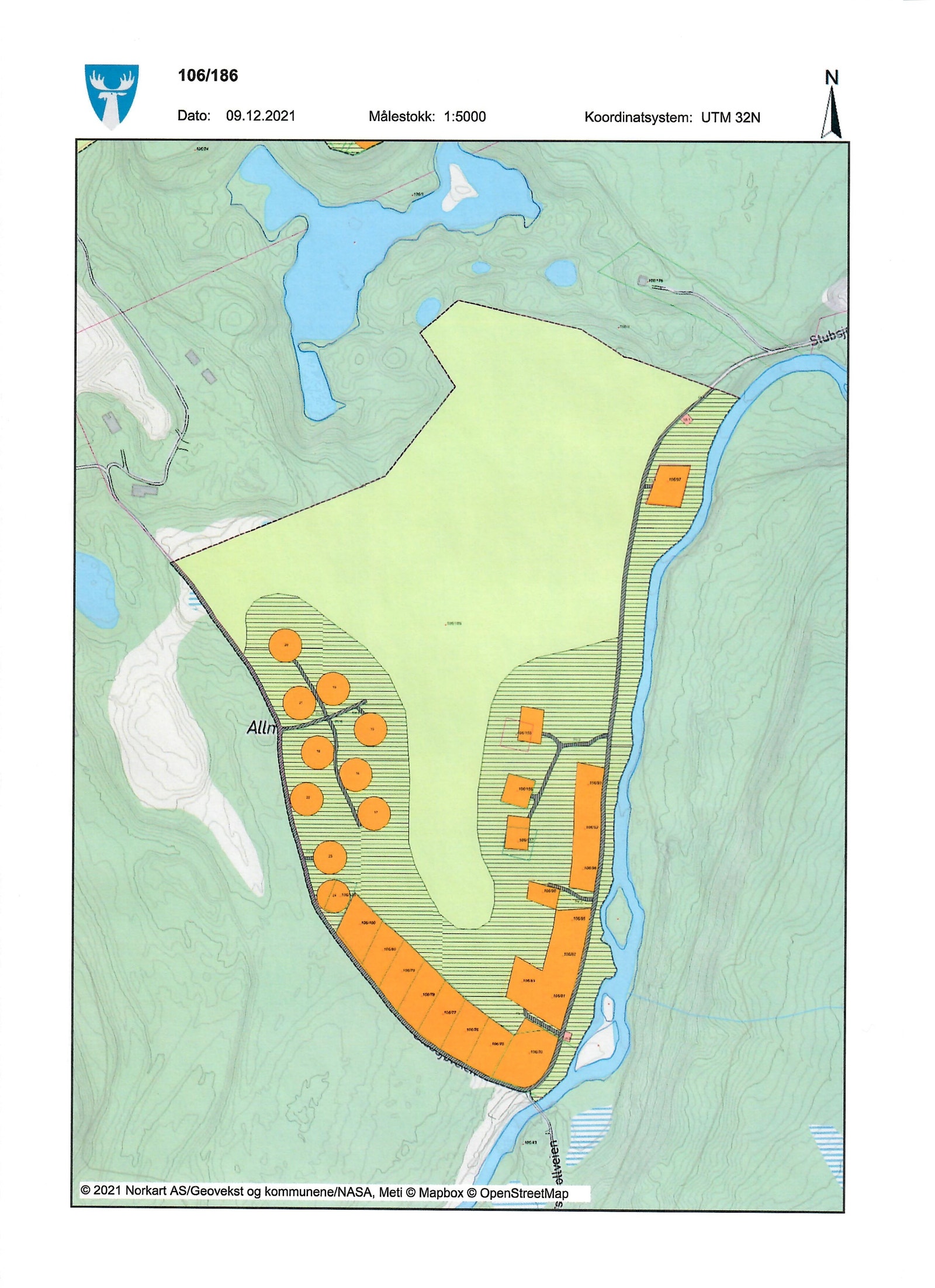 Reguleringsplan. Galleribilde