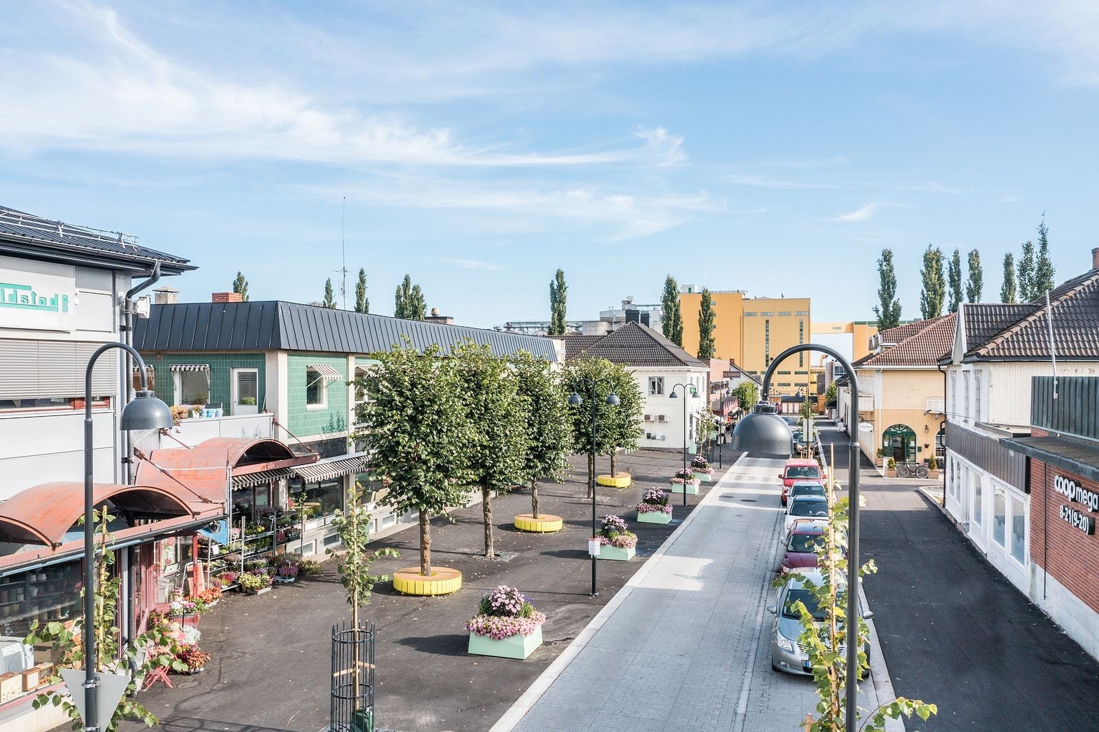 Hyggelige butikker i sentrum Galleribilde