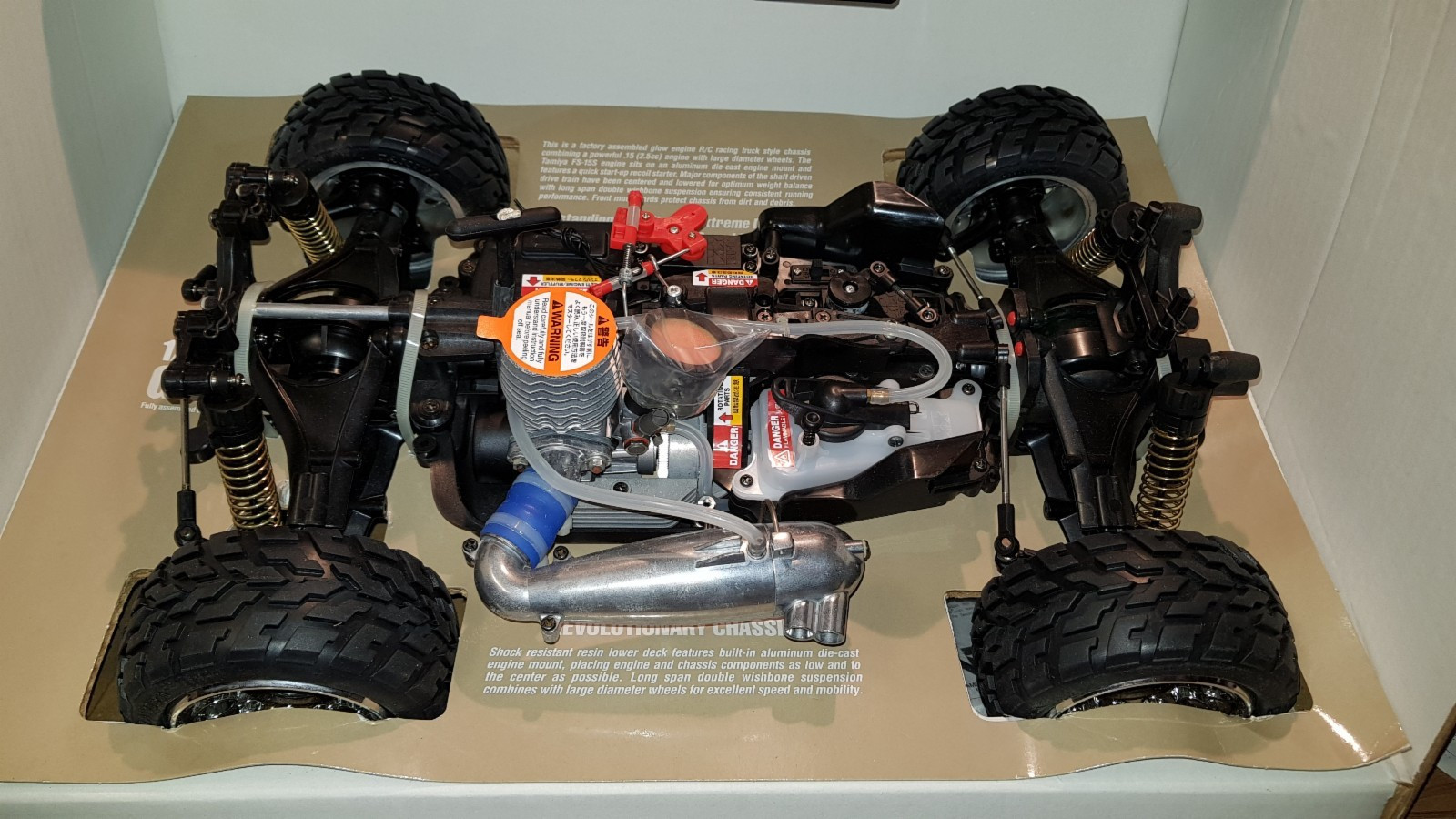 Tamiya 43525 Nitro Crusher Factory Assembled RTR Nitro Truck FINN torget