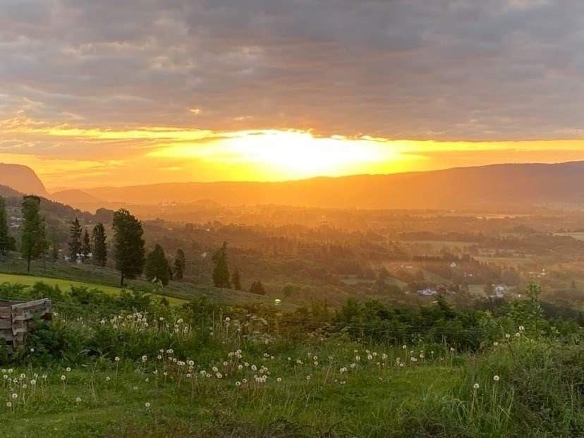 ...og mulighet for noen spektakulære soloppganger Galleribilde