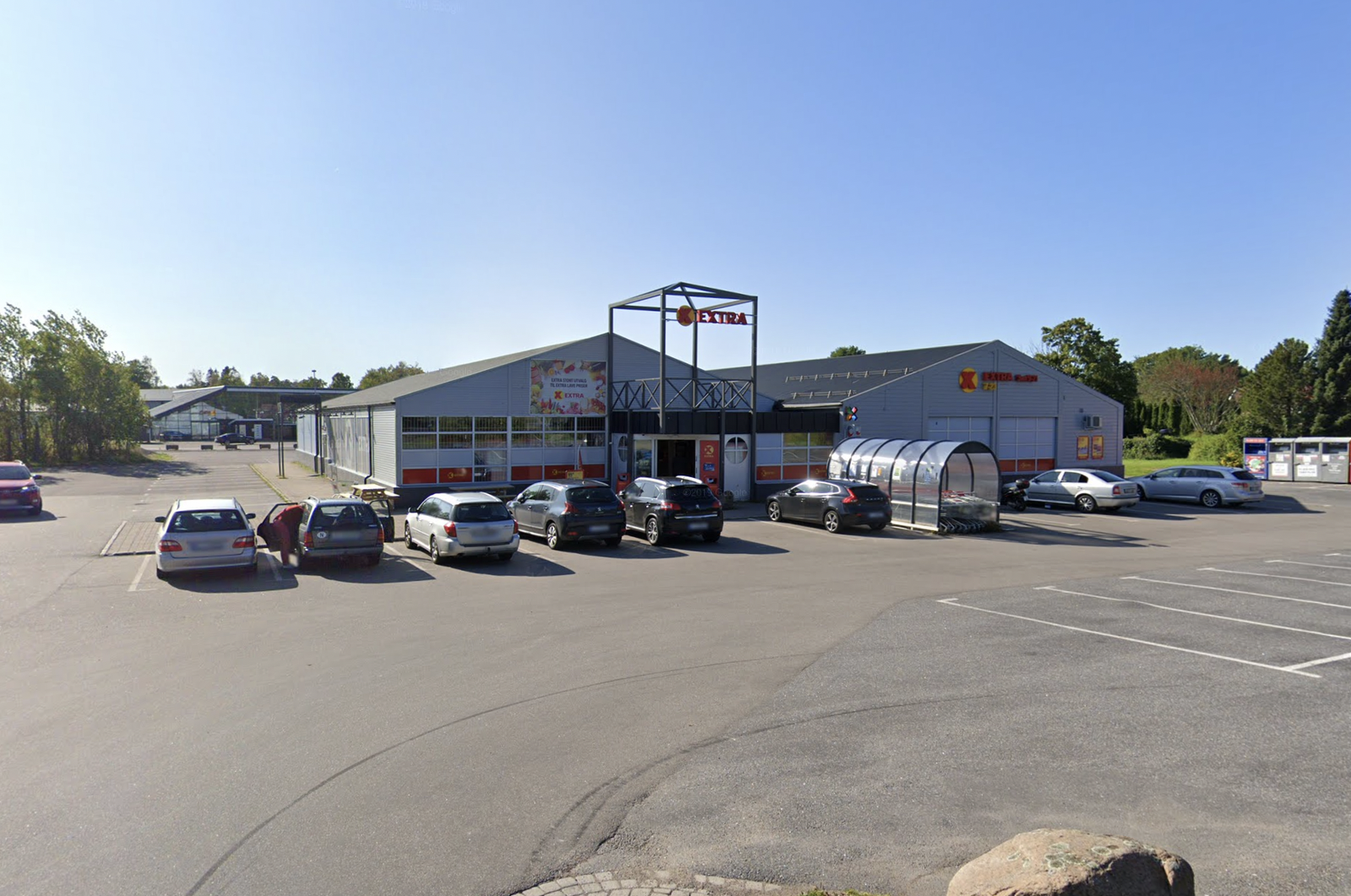 Coop og Rema med post i butikk, ca 100 meter unna Galleribilde