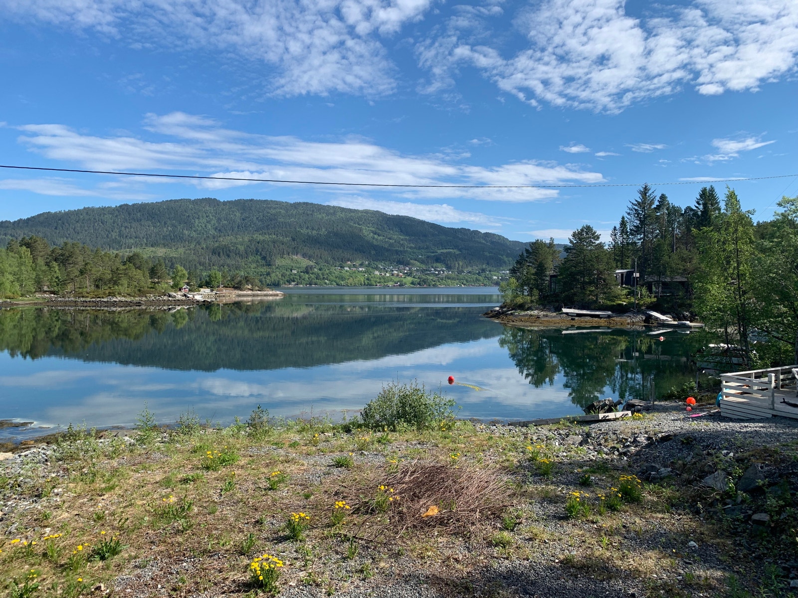 Nydeleg område nede ved sjøen Galleribilde