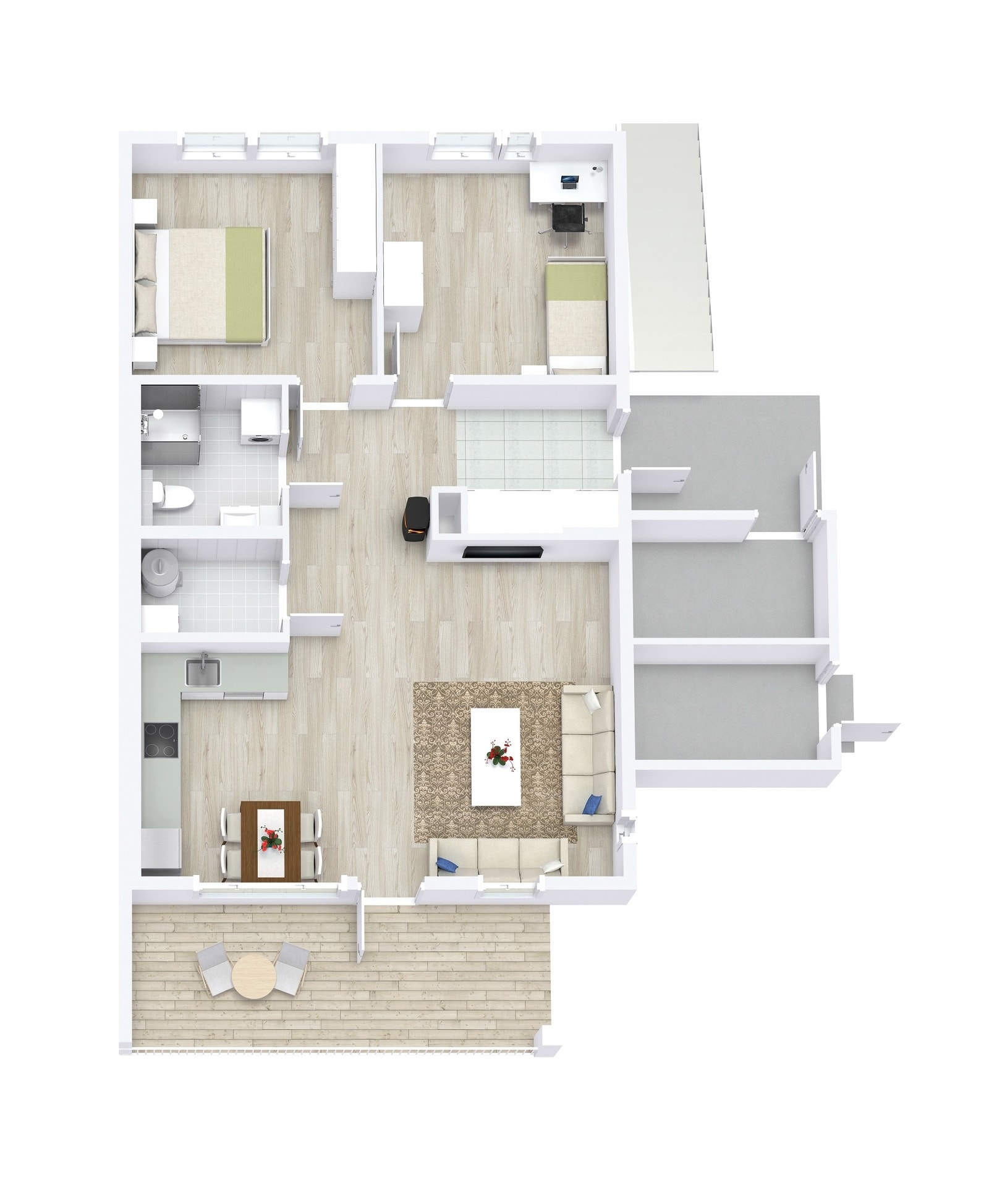 Planteikning leil. 2 Galleribilde