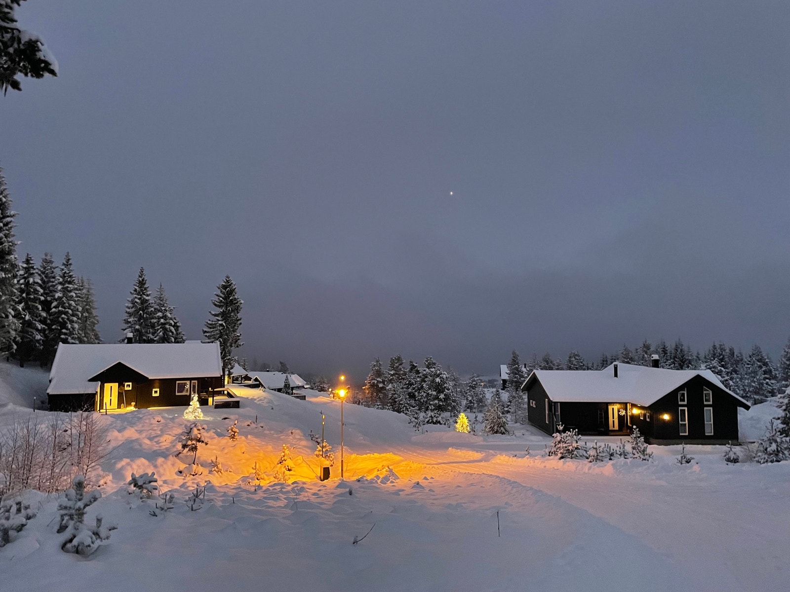 Julestemning Galleribilde