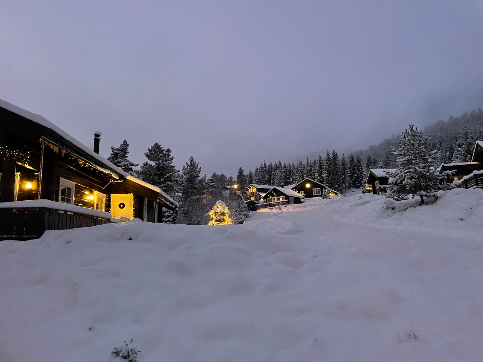 Julestemning Galleribilde