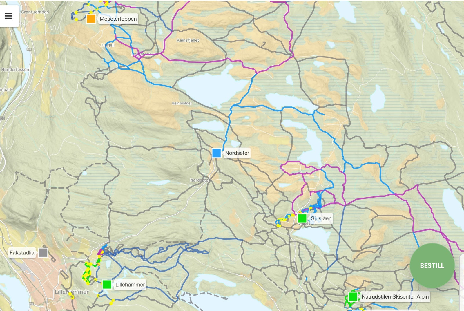 Et løypenett på over 350 km Galleribilde