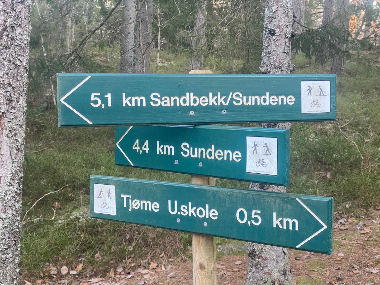 Flere turstier som starter 100 meter fra din dør :) Galleribilde