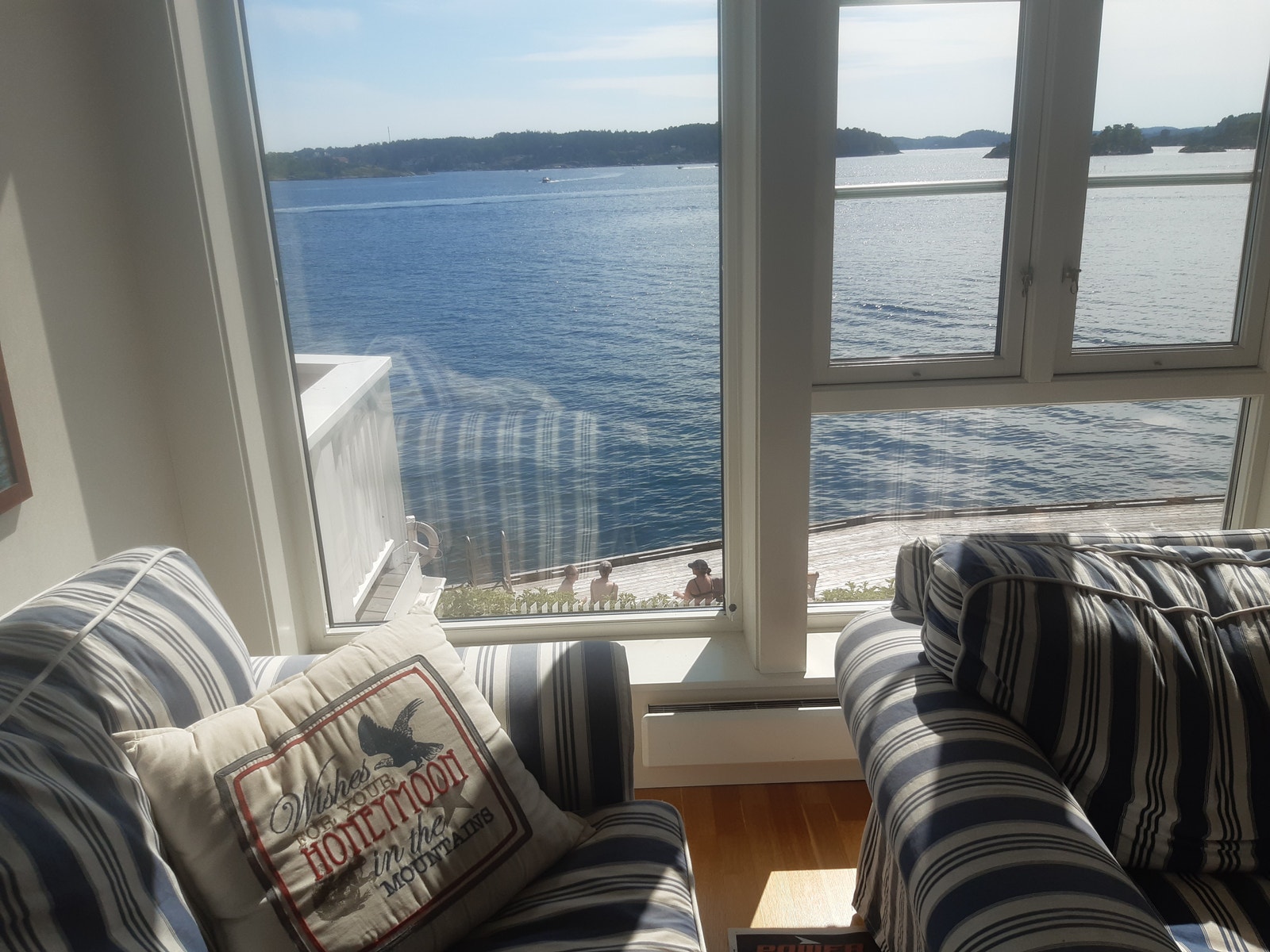 Utsikt fra stua Galleribilde