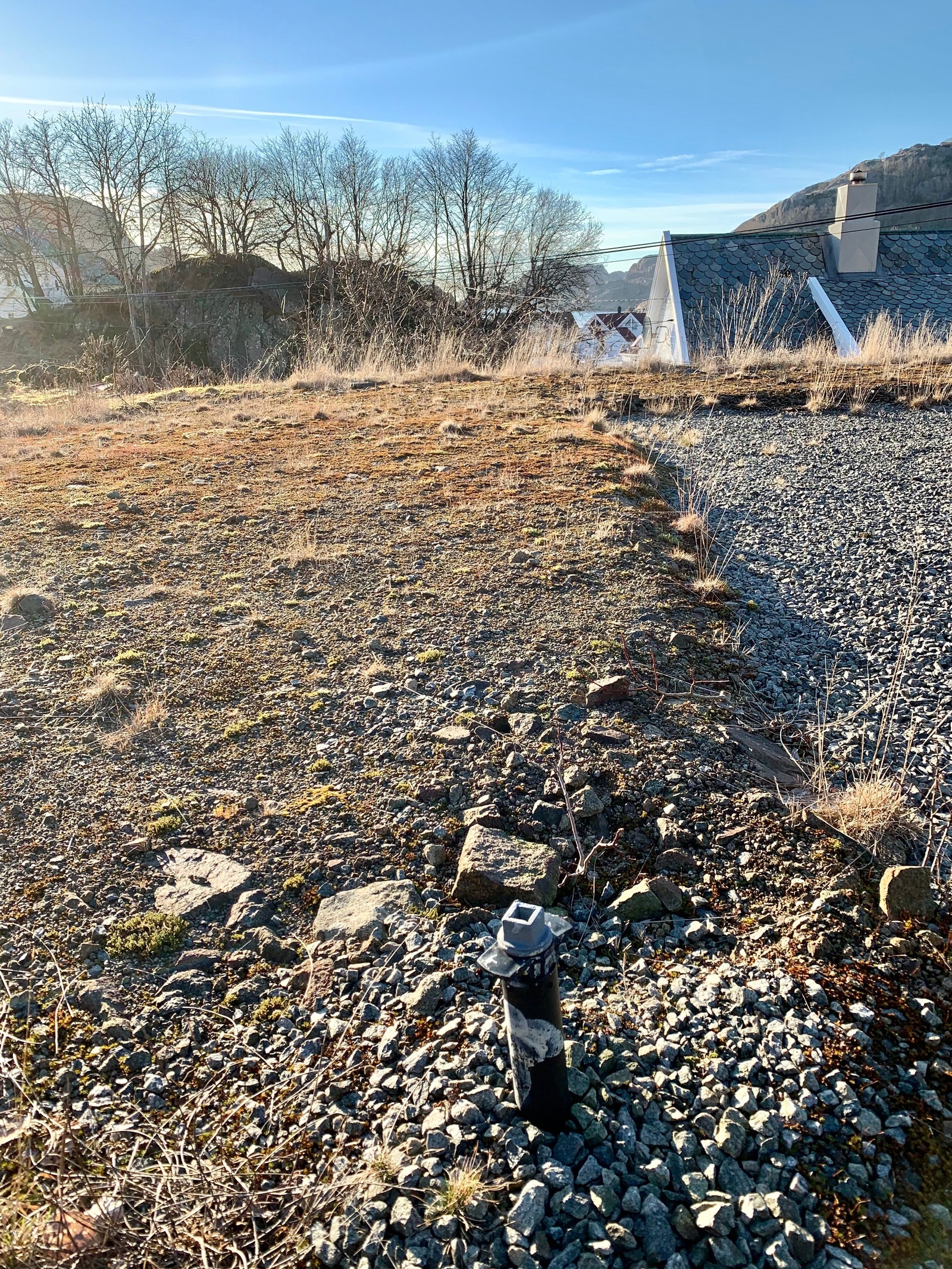 Klargjort til byggestart. Galleribilde