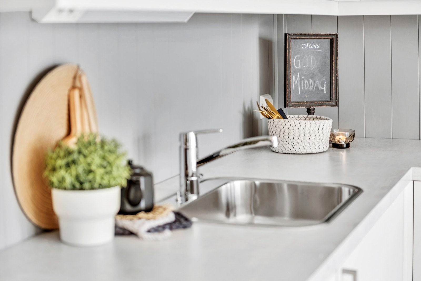 Kjøkken. Bilde fra tilsvarende bolig. Galleribilde