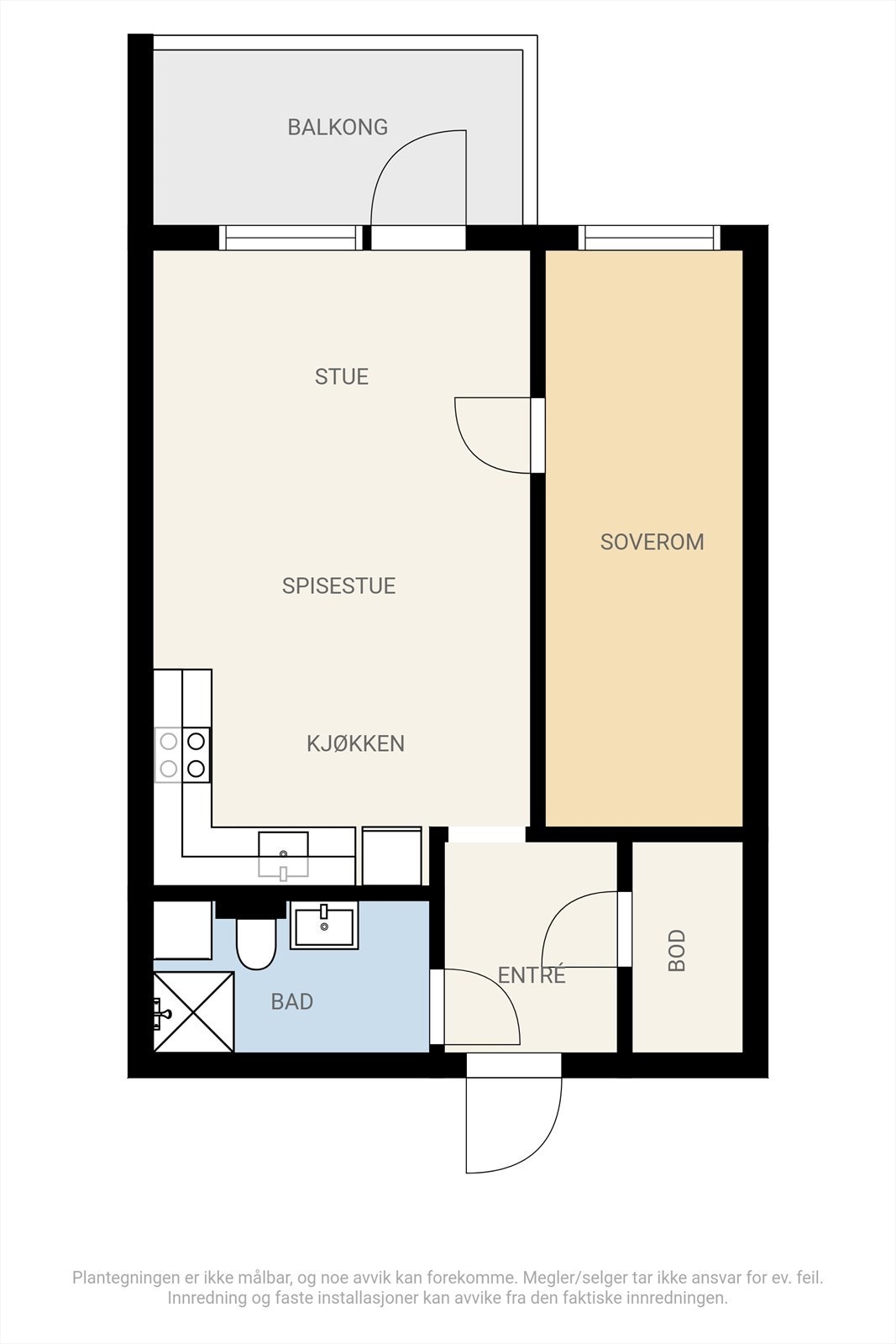 Plantegning. Galleribilde