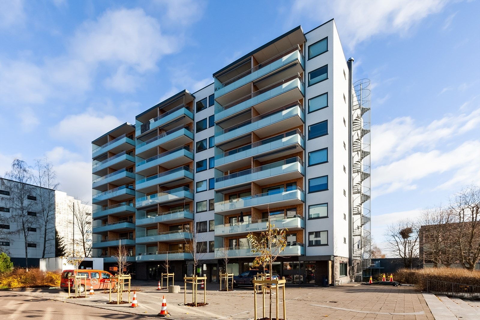 Fasaden er renovert i 2020. Galleribilde