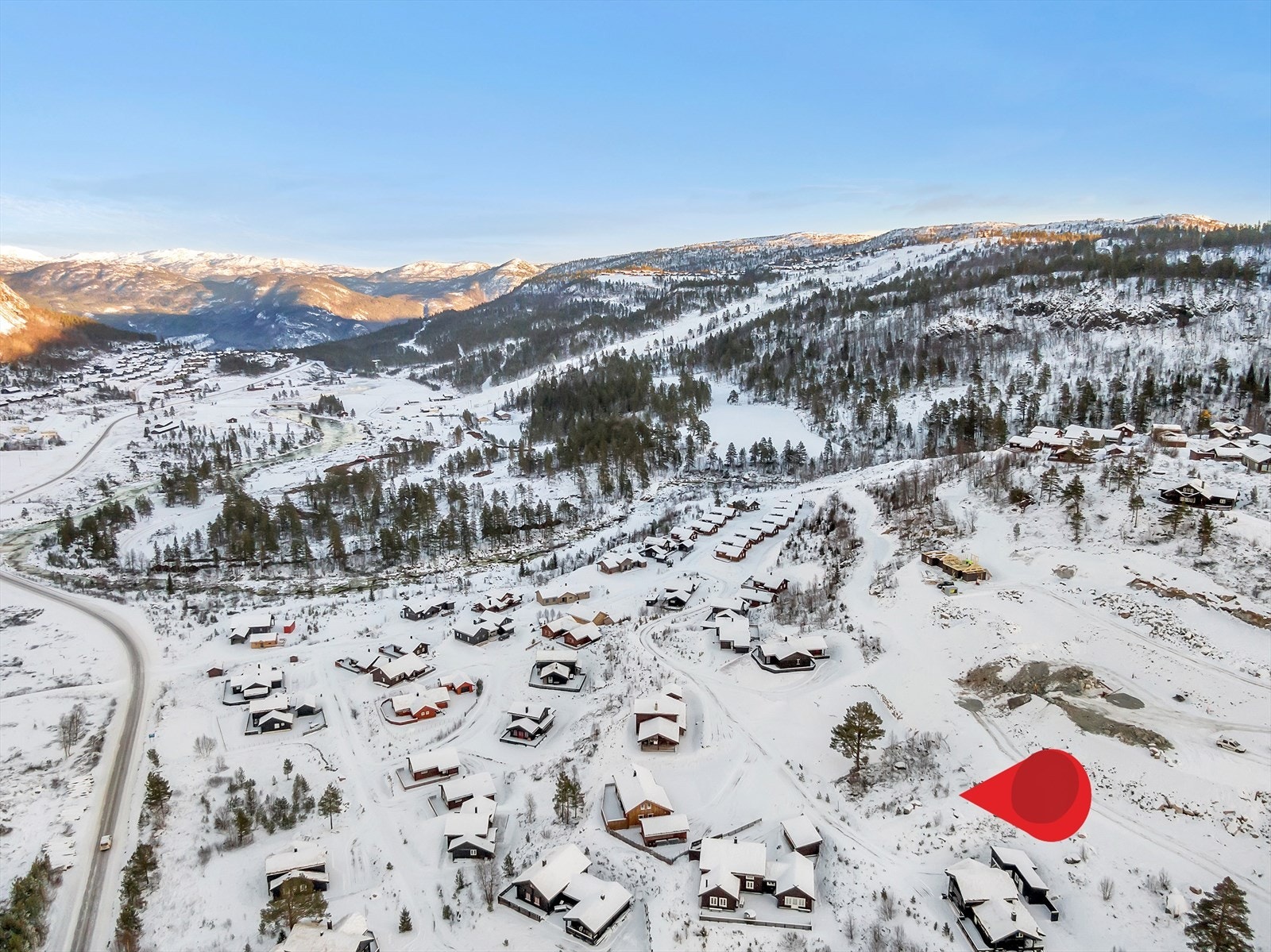 En stor og flott tomt på populære Brokke! Galleribilde