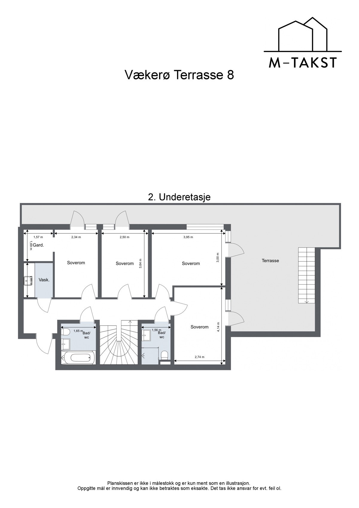 Vækerø Terrasse 8 - 2. Underetasje Galleribilde