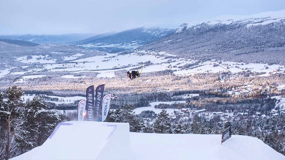 Ski in - Ski out - Foto fra Dombås Skiheiser Galleribilde
