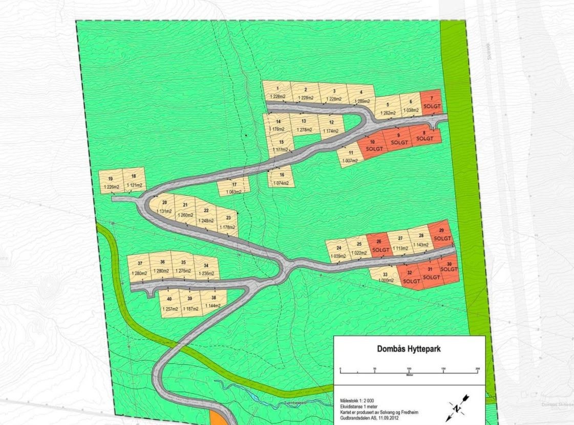 Tomtekart Galleribilde