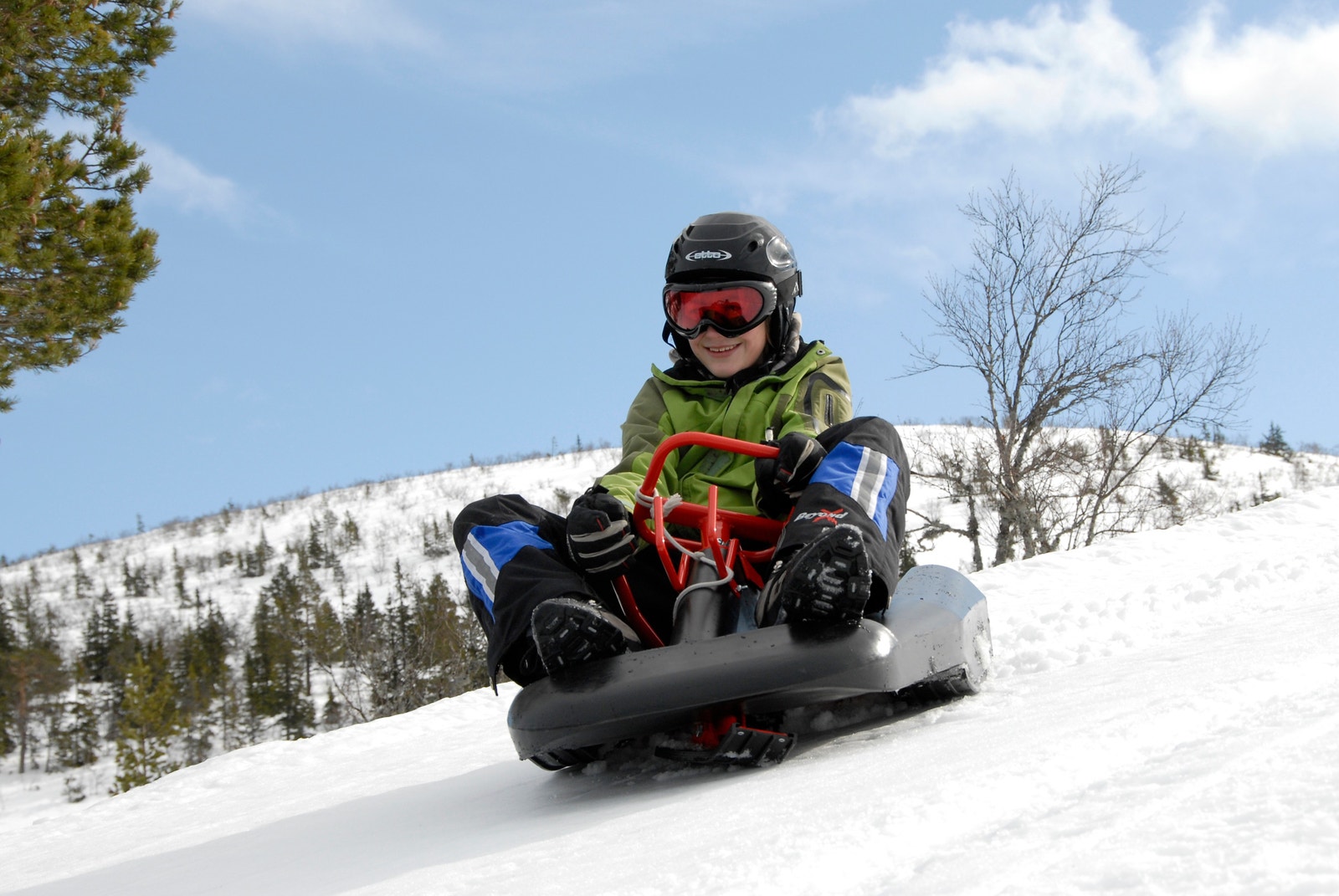 En av Norges lengste akebakker! Passer for 10 år og oppover Galleribilde
