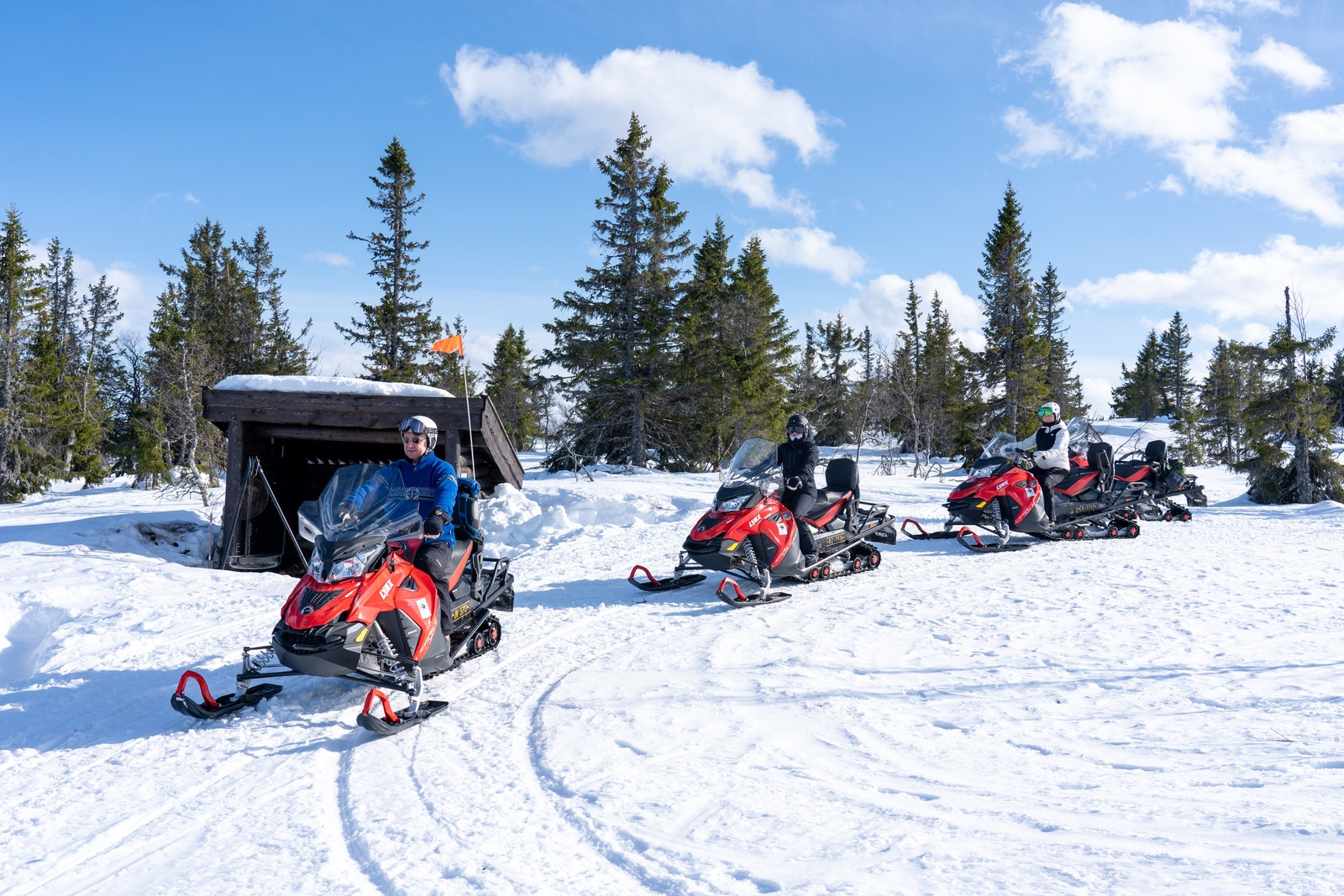 Fulufjellet AS tilbyr guidede scooter turer Galleribilde
