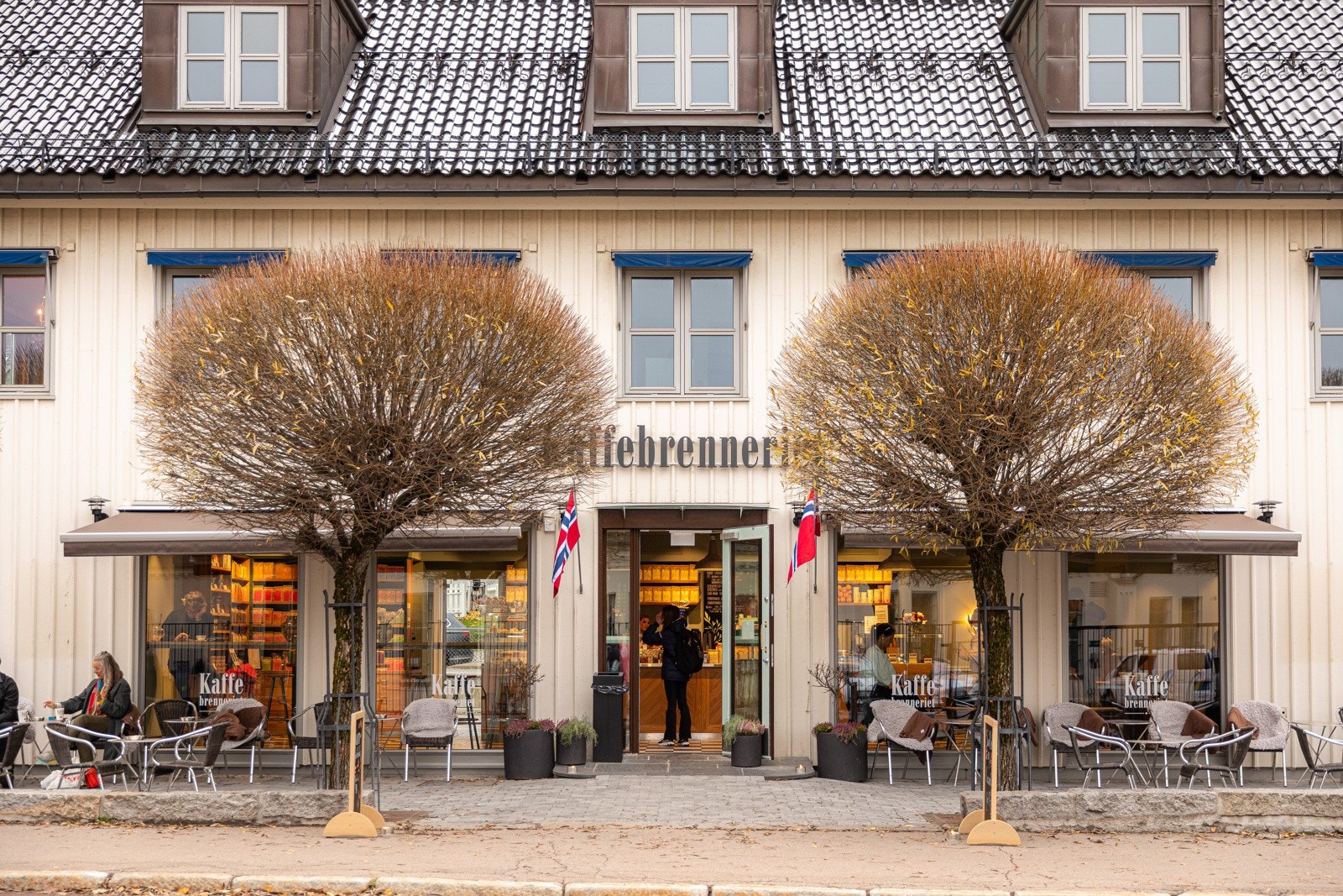 Kaffebrenneriet på Holtet er et hyggelige samlingspunkt. Galleribilde