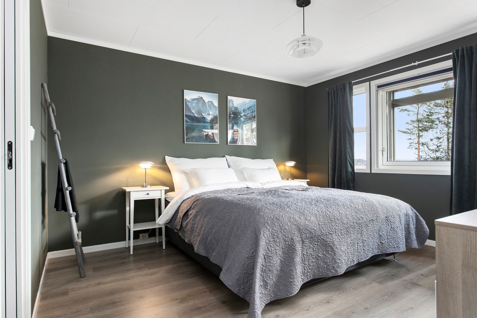 Soverommet måler 14,8 m². Galleribilde