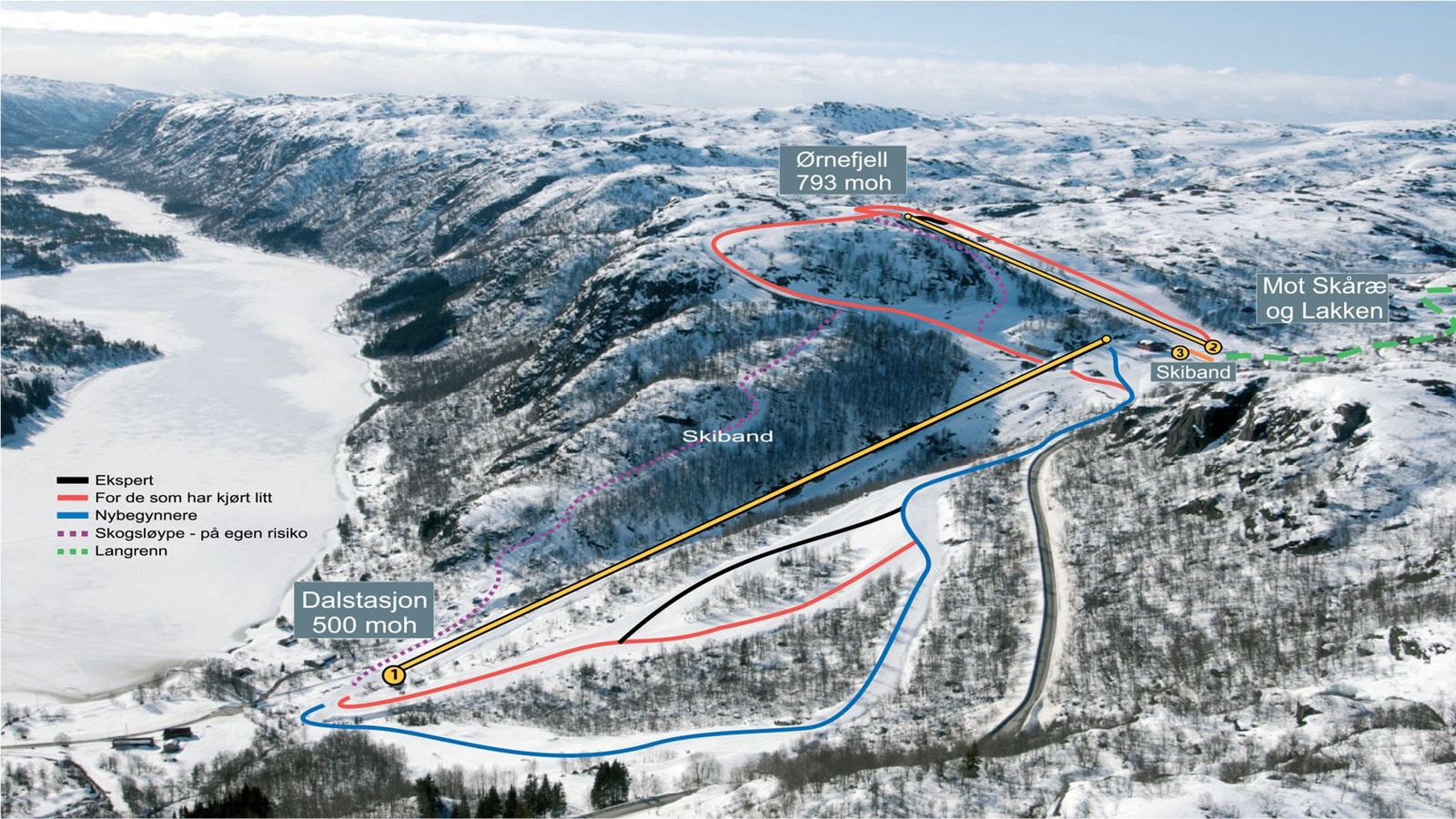 Bakkekart Galleribilde